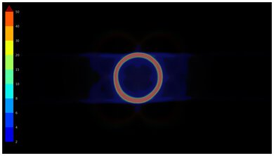 TCL QM851G Ring Picture Total Reflection