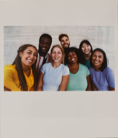 Canon SELPHY Square QX10 Friends Picture