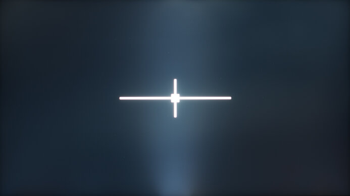 Dell Alienware AW2725QF Black Uniformity Picture With Local Dimming