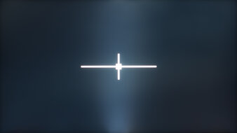 Dell Alienware AW2725QF Black Uniformity Picture With Local Dimming