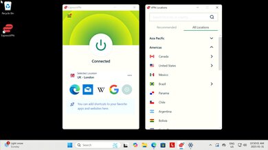 ExpressVPN VPN Destination Selection Example