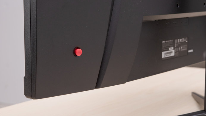 MSI Optix G27C4 Controls Picture