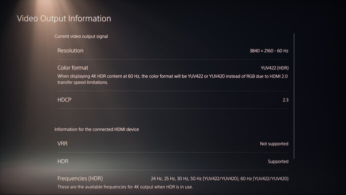 ASUS ROG Strix XG27UQR PS5 Compatibility Photo