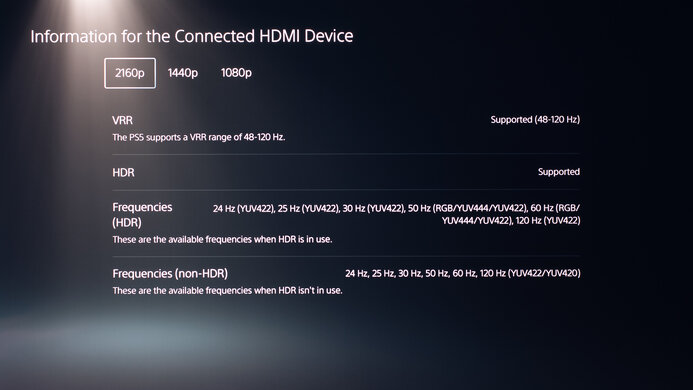ASUS ROG Strix OLED XG32UCWMG PS5 Compatibility Photo
