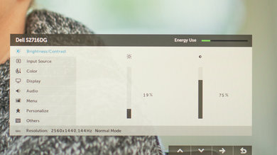Dell S2716DG OSD Picture