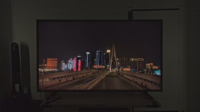 Hisense CanvasTV QLED 2024 HDR Cityscape Photo