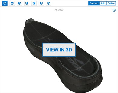Brooks Ghost Max 4 3D Model Internal