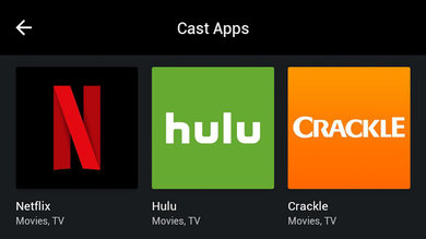 Vizio P Series XLED 2017 Apps Picture
