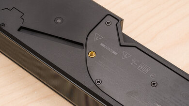 Bose TV Speaker Bar Mounting Holes