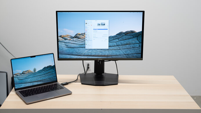 MSI MPG 271QRX QD-OLED Display Picture