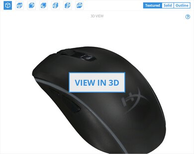 HyperX Pulsefire Surge 3D Model