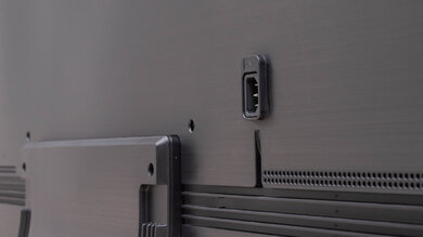 Samsung Q900TS 8k QLED Rear Inputs Picture