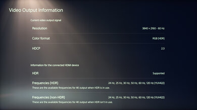 Samsung QN90B QLED PS5 Screenshot