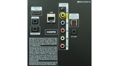 Samsung F6300 Rear inputs