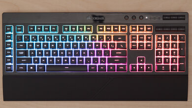 Corsair K57 RGB WIRELESS Backlighting Picture