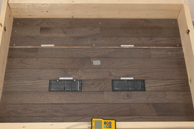 Hoover ONEPWR Cordless Hand Vacuum Wood Cracks Post Test