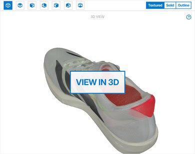 adidas Adizero Adios 9 3D Model Full Shoe