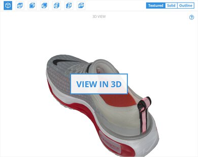 Nike Invincible 3 3D Model Full Shoe