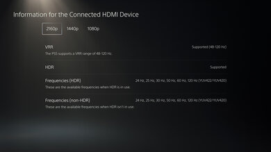 Panasonic Z95B OLED PS5 Screenshot