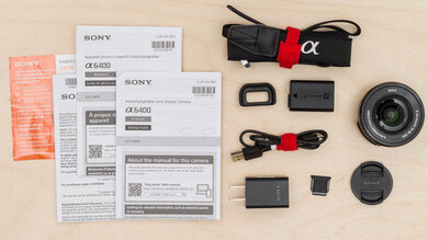 Sony α6400 In The Box Picture