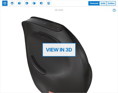 Razer Pro Click V2 Vertical 3D Model