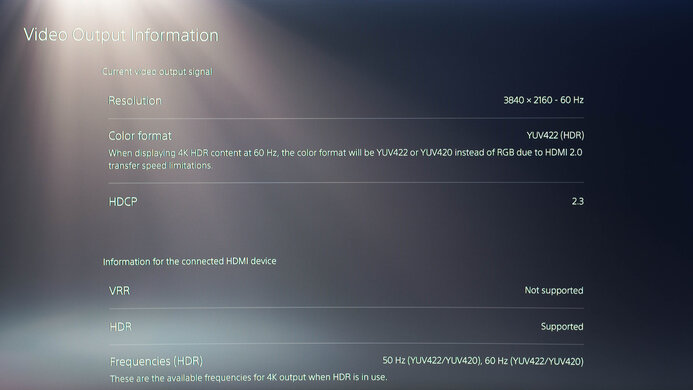 AOC CU34G2X PS5 Compatibility Photo