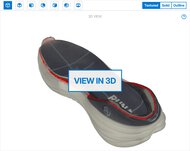PUMA ForeverRun NITRO 3 3D Model Internal