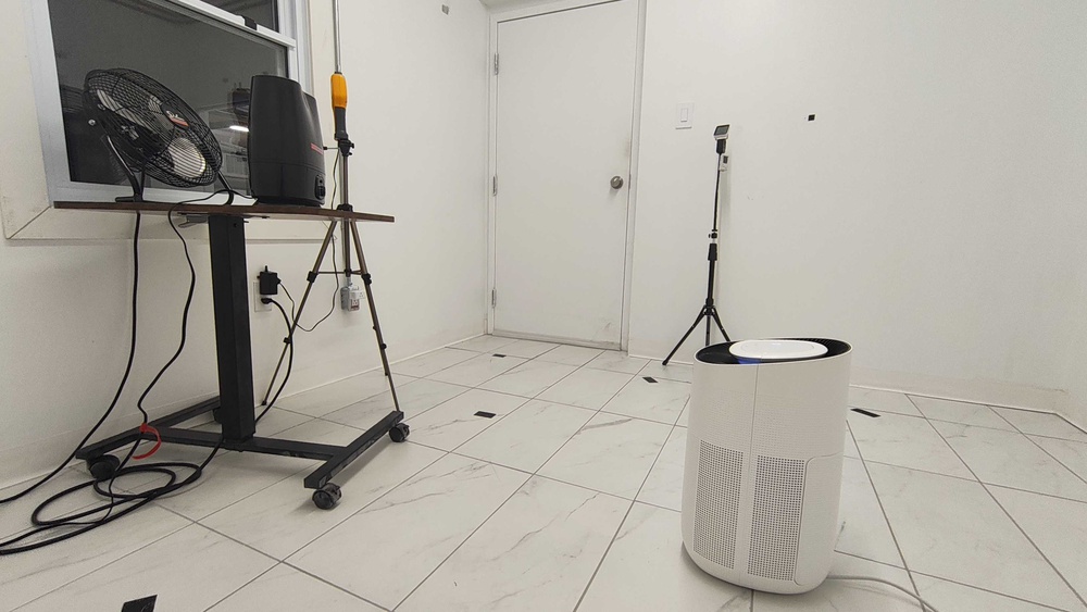 Sans Air Purifier Test Results