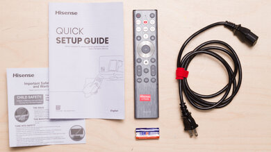 Hisense U75QG In The Box Picture