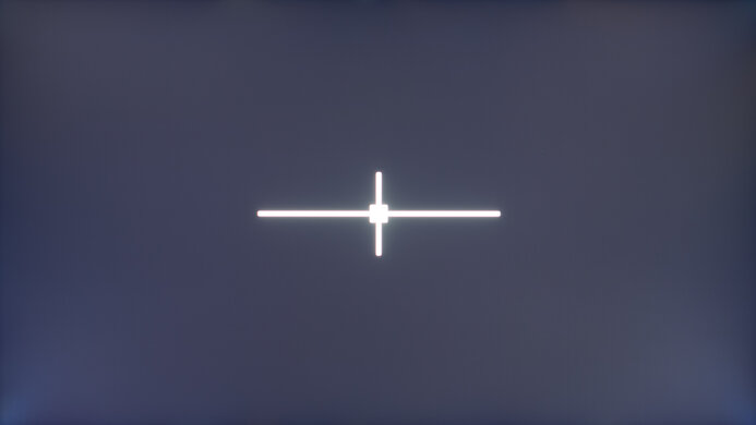 ASUS ROG Strix XG27UQR Black Uniformity Picture With Local Dimming