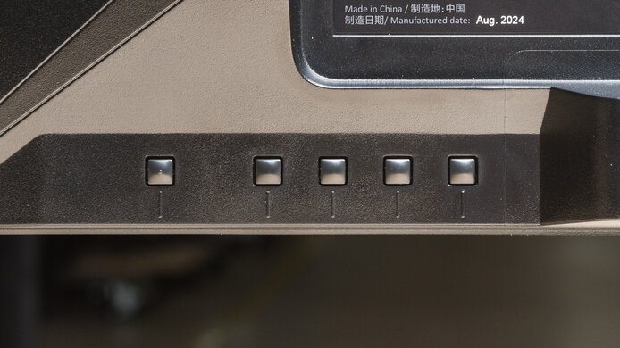 Dell G2725D Controls Picture