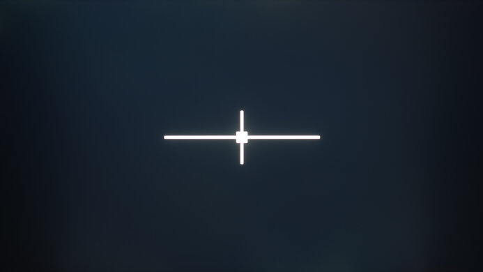 Dell UltraSharp U2720Q Black Uniformity Picture With Local Dimming