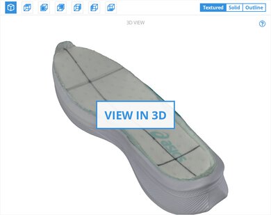 ASICS MAGIC SPEED 4 3D Model Internal