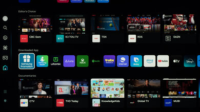 Samsung QN900D 8k QLED Apps Picture