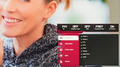 LG 27GL850-B/27GL83A-B OSD Picture