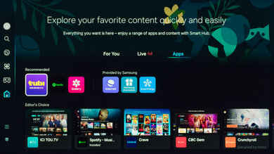 Samsung QN95D Apps Picture