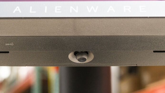 Dell Alienware AW2725DF Controls Picture