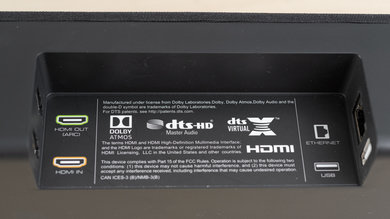 Vizio SB36512-F6 Physical Connections Bar Photo 1
