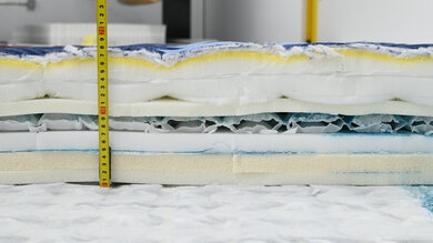 Stearns & Foster Lux Estate Foam Layer Thickness Picture