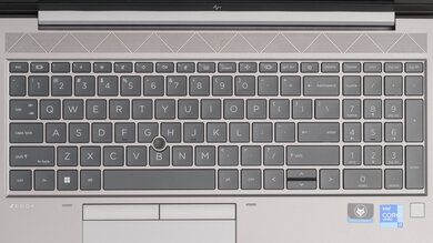 HP ZBook Firefly 15 G8 (2021) Keyboard Photo