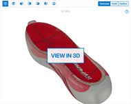 adidas Hyperboost Edge 3D Model Internal