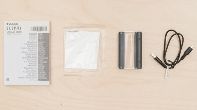 Canon SELPHY Square QX10 In the Box Picture