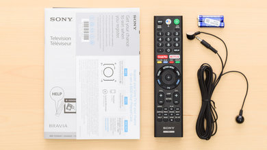 Sony X900F In The Box Picture
