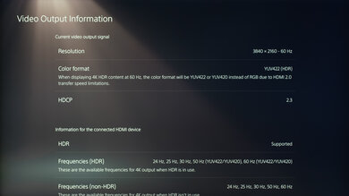 Samsung Q60/Q60T QLED PS5 Screenshot
