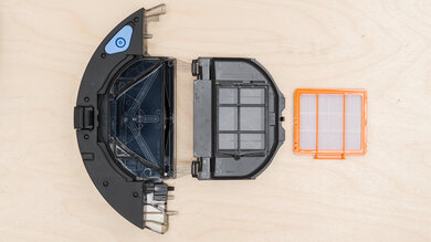 Shark PowerDetect RV2820ZE Dirt Compartment Photo