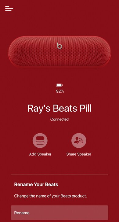 Beats Pill App Picture