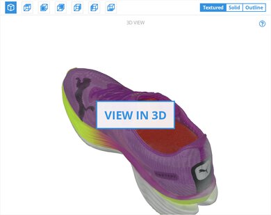 PUMA Deviate NITRO Elite 3 3D Model Full Shoe