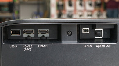 Epson EpiqVision Ultra LS300 Inputs Picture