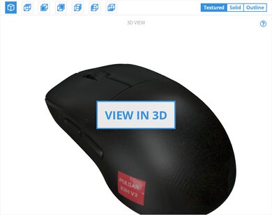 Pulsar X2H v3 3D Model