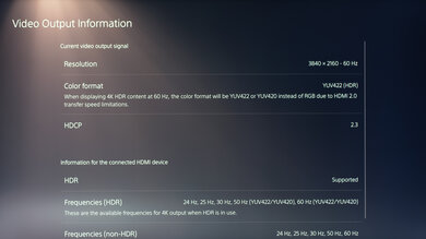 Samsung RU9000 PS5 Screenshot